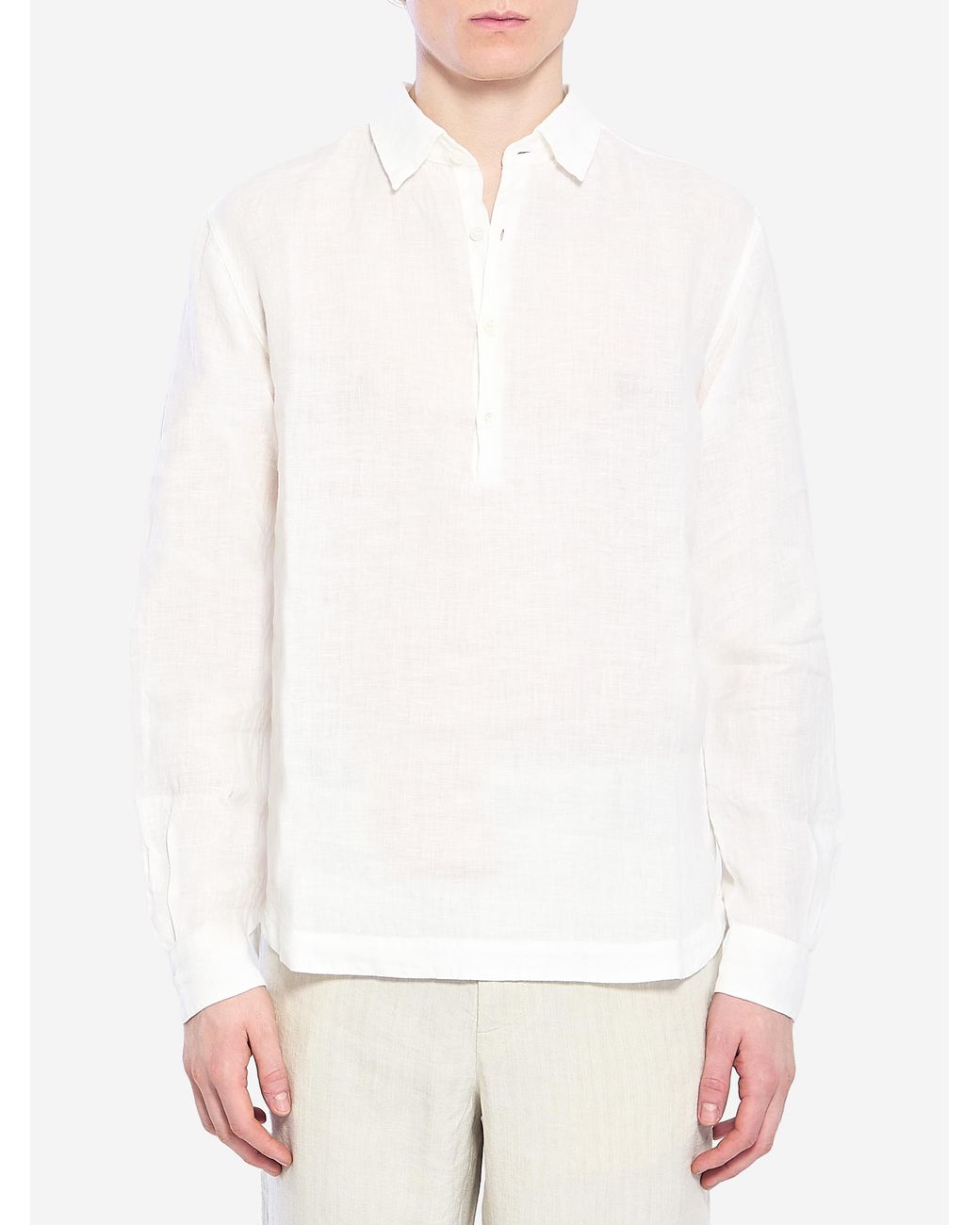 Barena White Pavans Telino Shirt for men