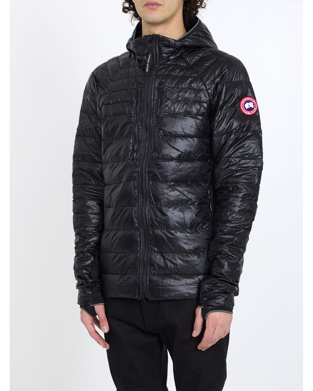 Canada Goose Hy Bridge Lite Tech Hoody Down Jacket in Black for Men Lyst Canada