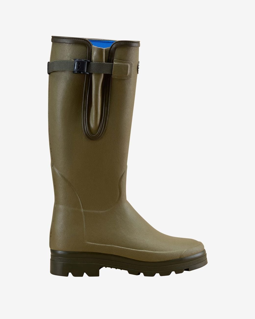Le Chameau Green Vierzonord Neoprene Lined Wellington Boot for men