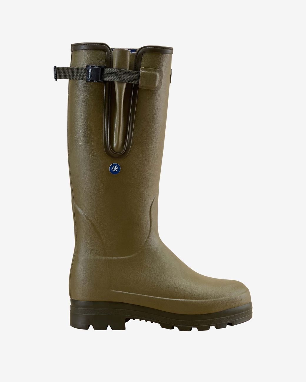 Le Chameau Green Vierzonord Plus Neoprene Wellington Boot for men