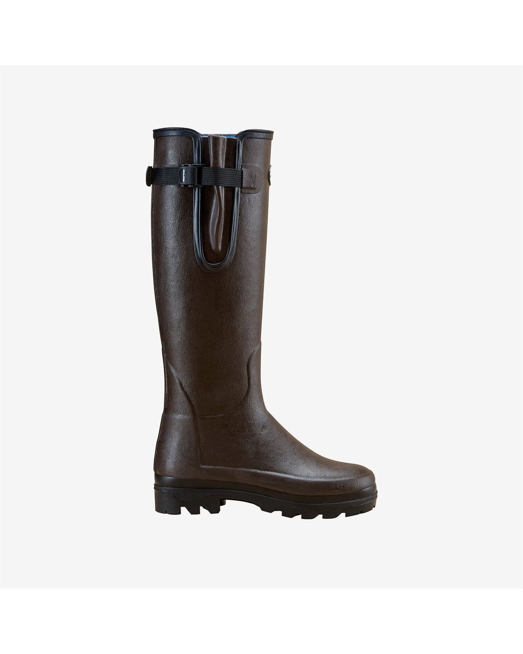 Le Chameau Brown Vierzonord Neoprene Lined Boot