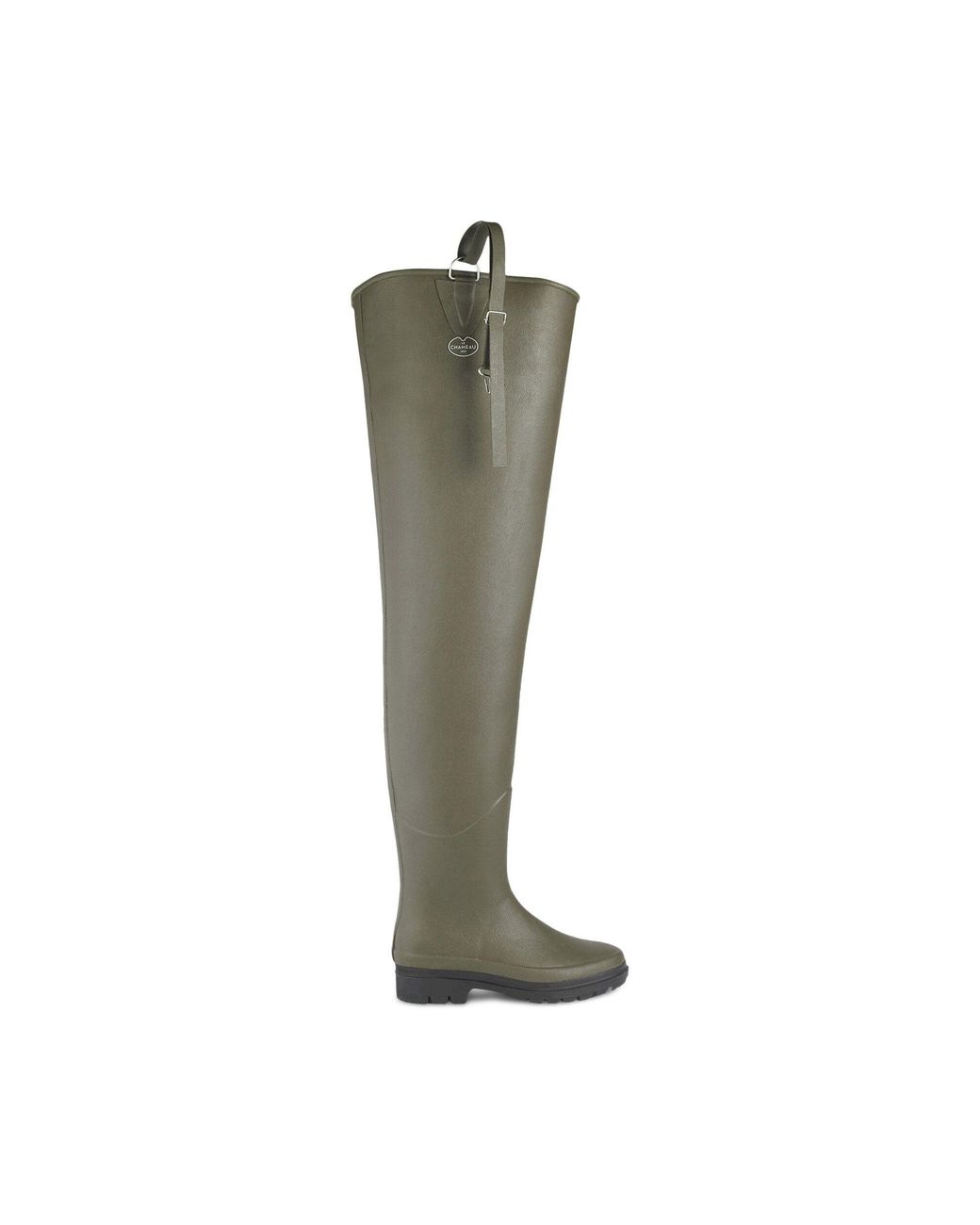 Le Chameau Green Deltanord Thigh High Boot