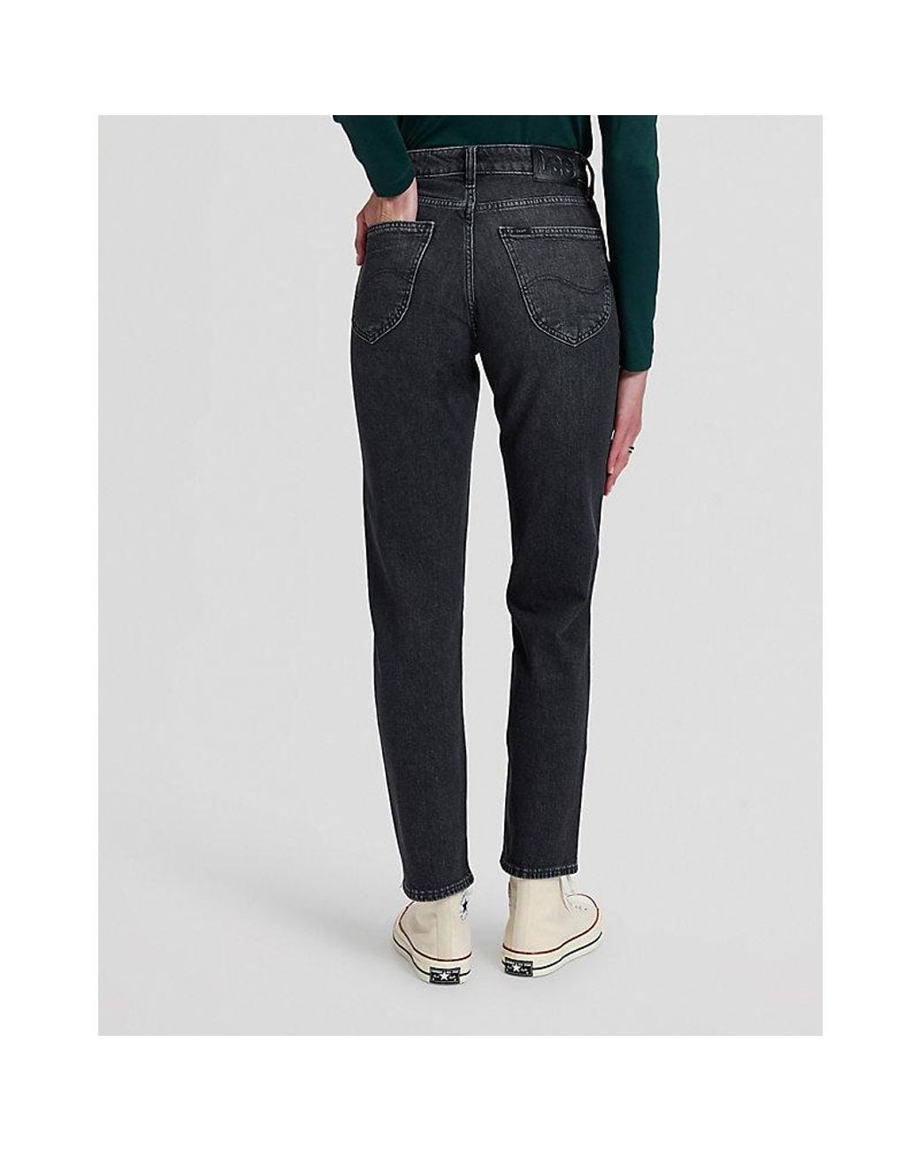 Lee Jeans Blue Carol High Rise Straight Jean Size 24X31