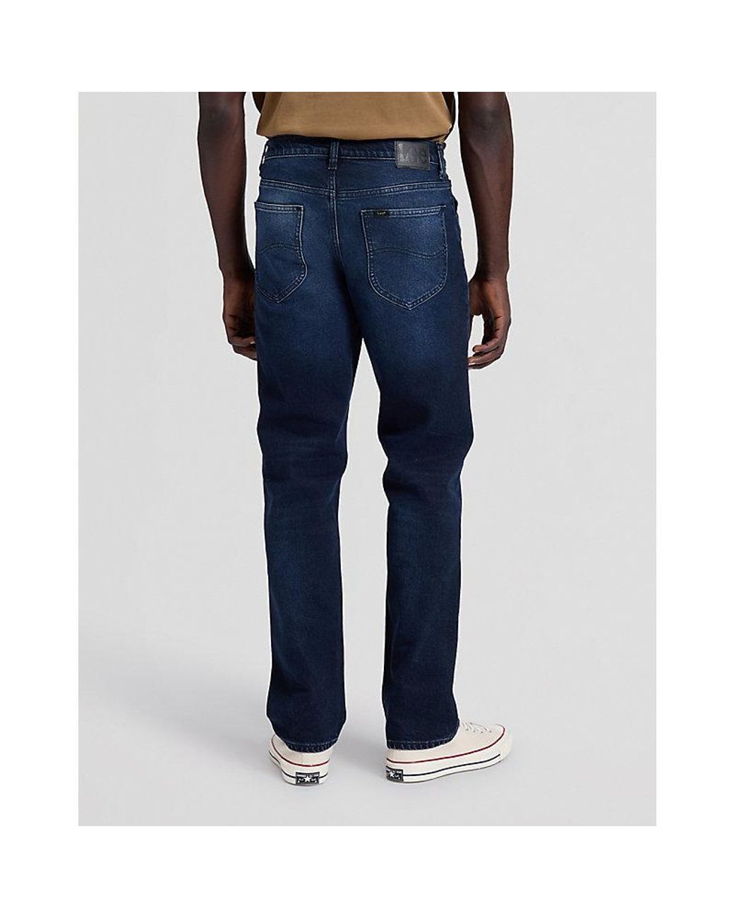 Lee Jeans Blue Haden Relaxed Straight Jean Size 28X32 for men
