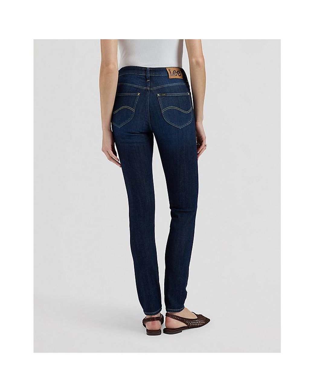 Lee Jeans Blue Scarlett High Rise Skinny Jean Size 25X31