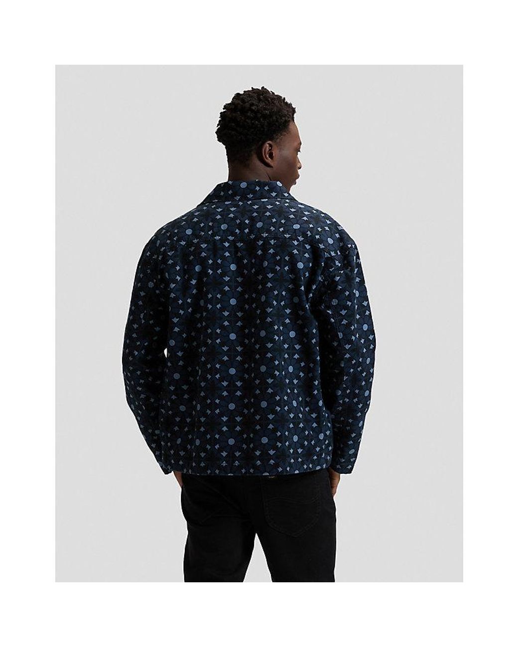 Lee Jeans Blue Workwear Regular Clean Jacket for men