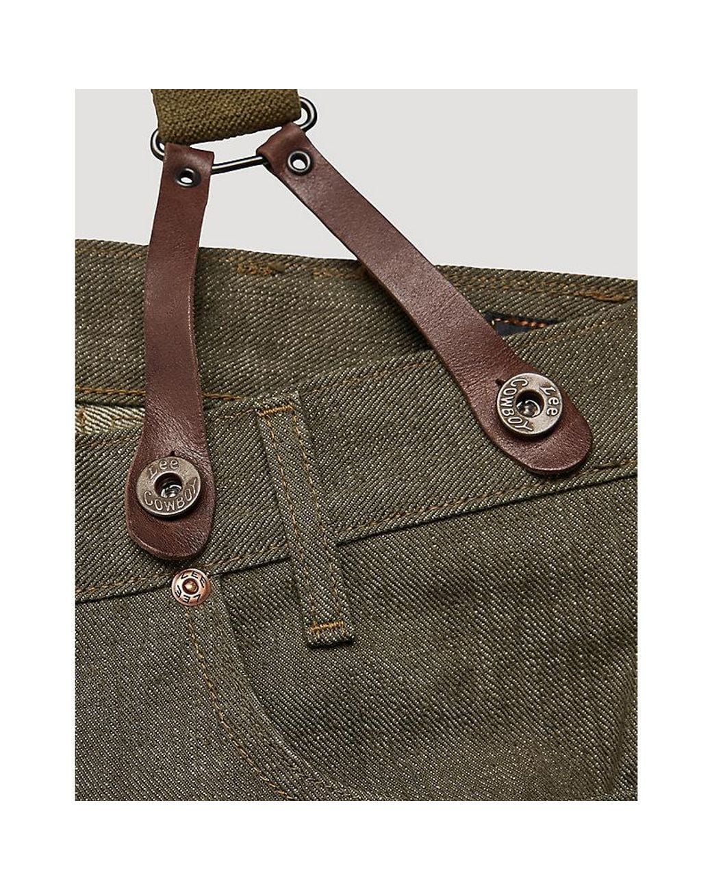 Lee Jeans Green X Nigel Cabourn Suspenders for men