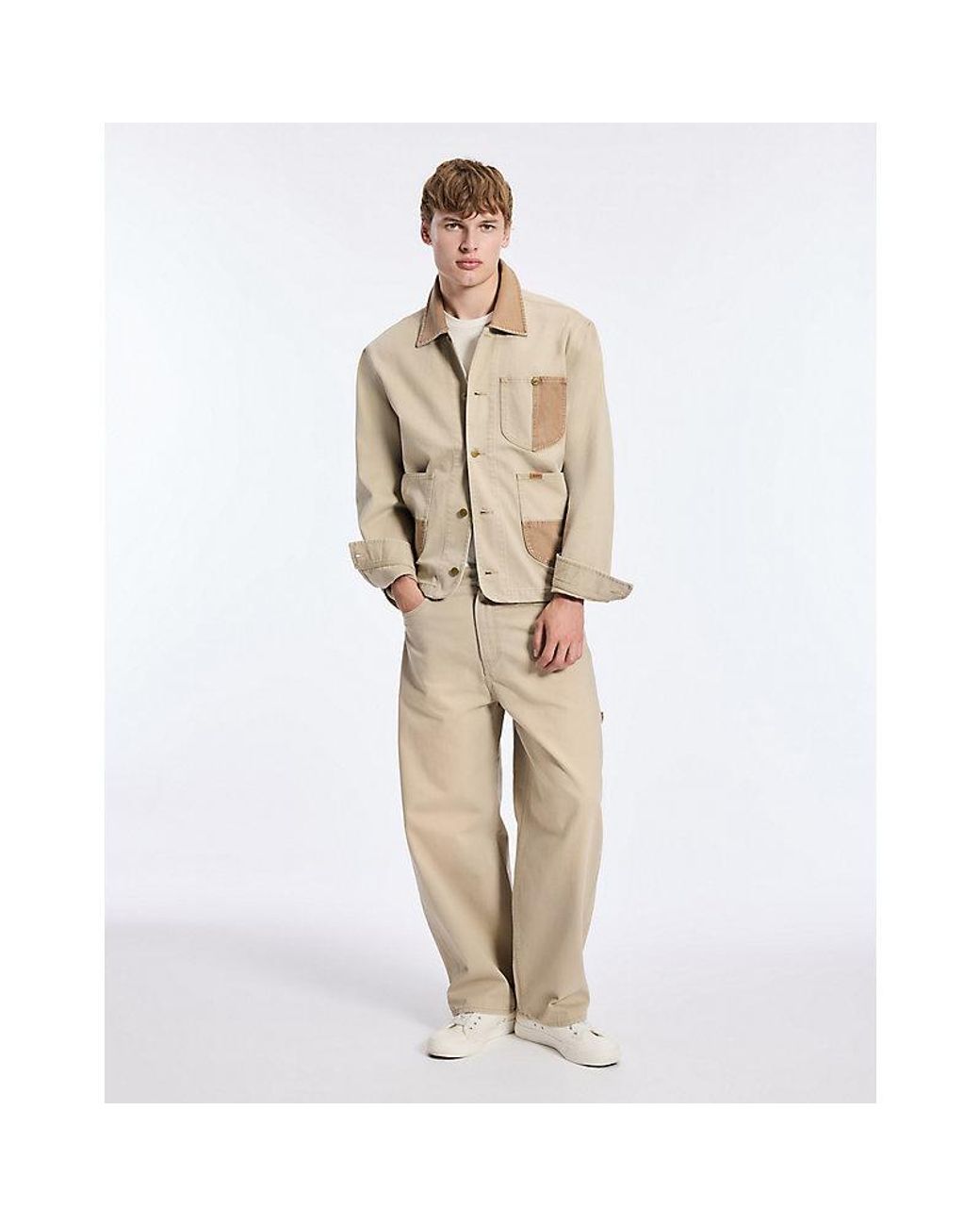 Lee Jeans Natural Long Sve Jacket for men