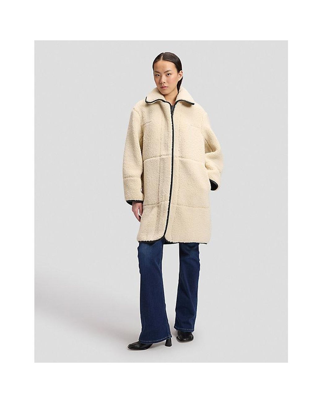 Lee Jeans Natural Relaxed Teddy Coat