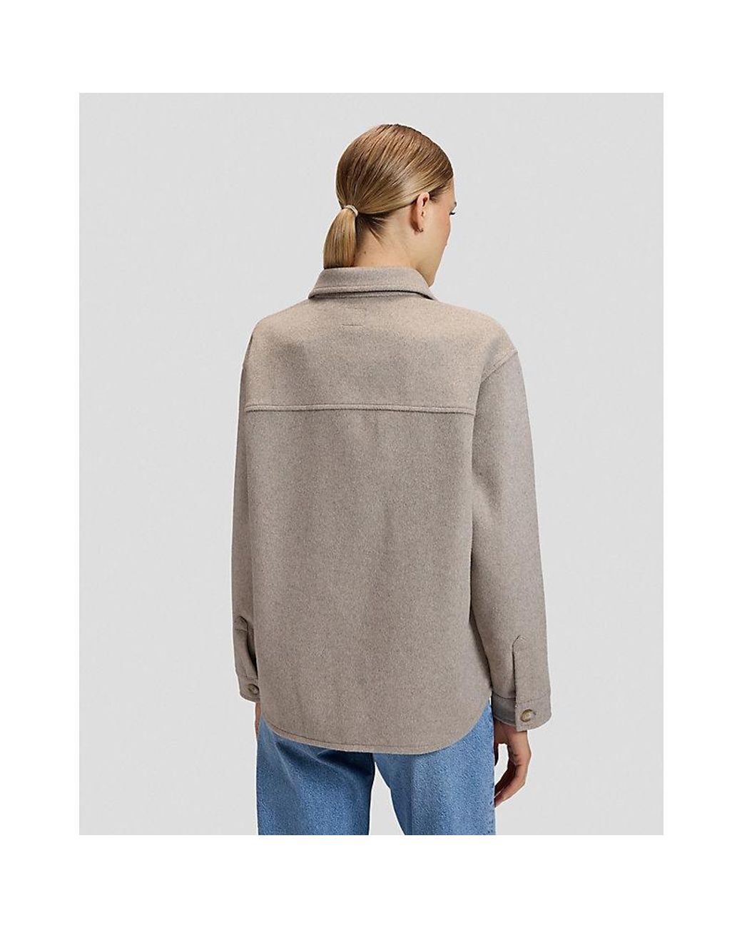 Lee Jeans Blue Relaxed Utility Overshirt