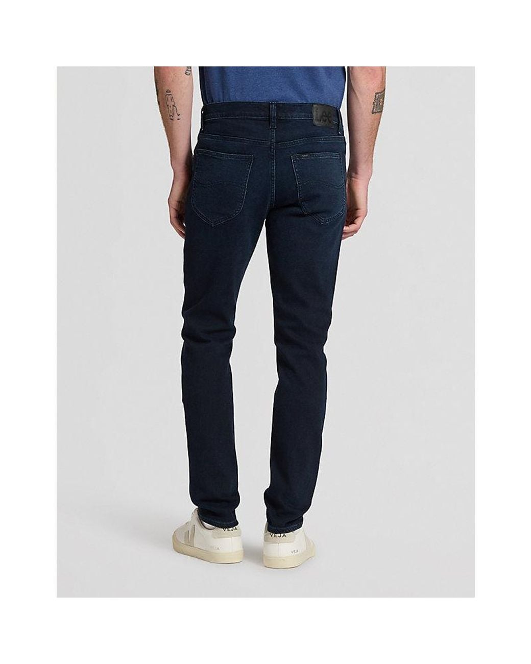 Lee Jeans Blue Luke Slim Tapered Low Stretch Jean Size 28X32 for men
