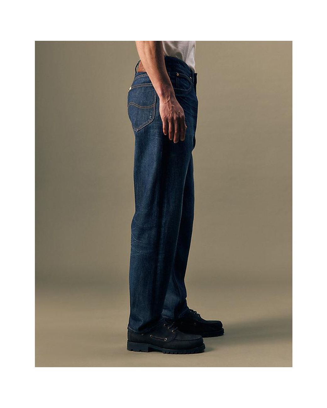 Lee Jeans Blue Relaxed Tapered Jean Size 28X32 for men