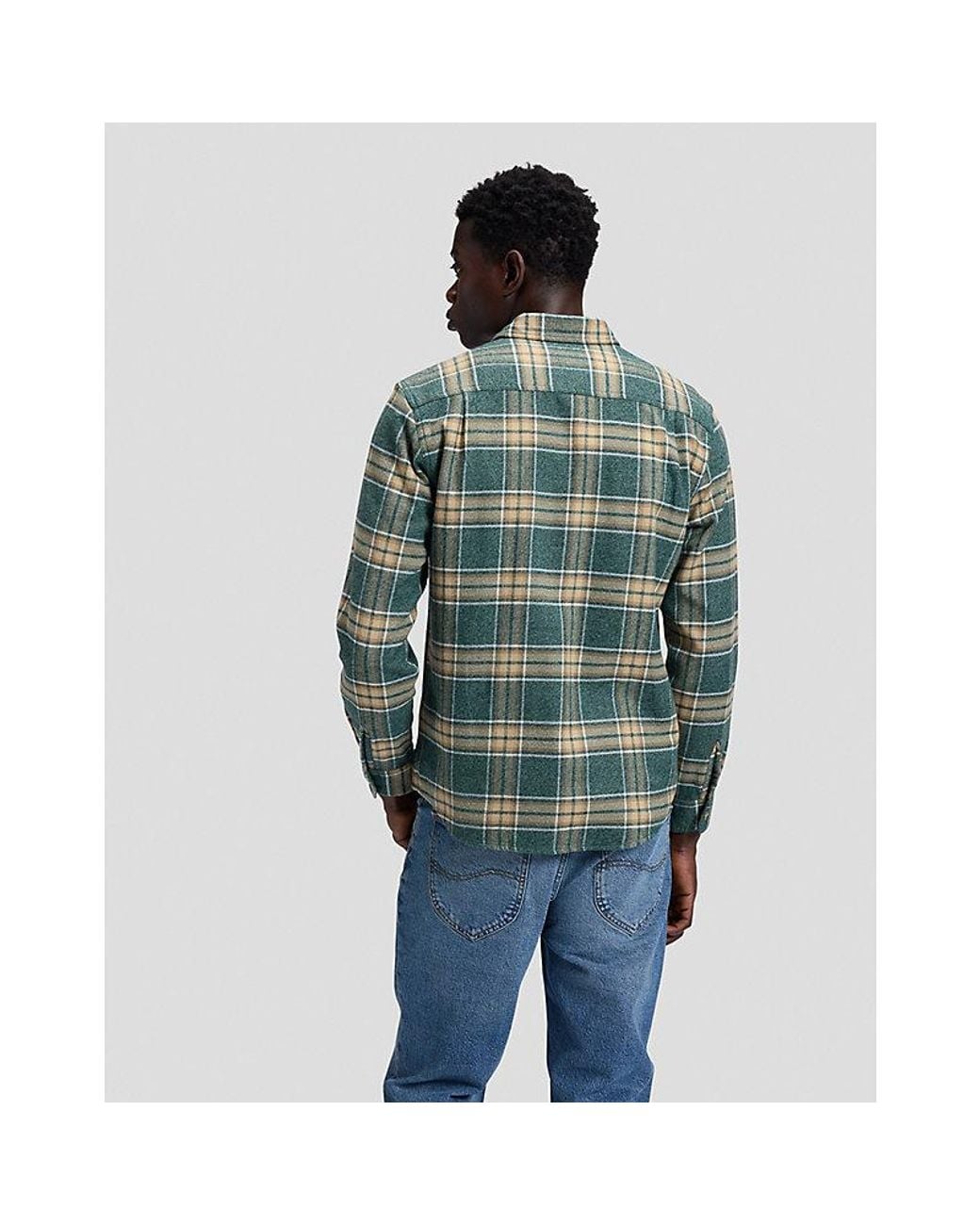 Lee Jeans Green Workwear Relaxed Shirt 2.0 for men