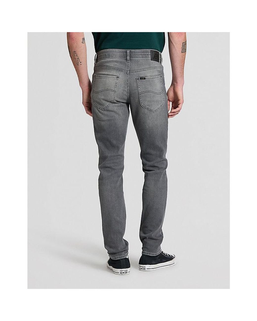 Lee Jeans Gray Luke Slim Tapered Medium Stretch Jean Size 28X32 for men