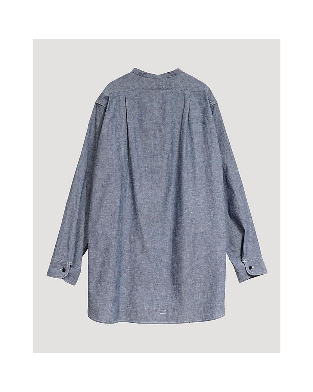 Lee Jeans Blue X Nigel Cabourn Work Shirt for men