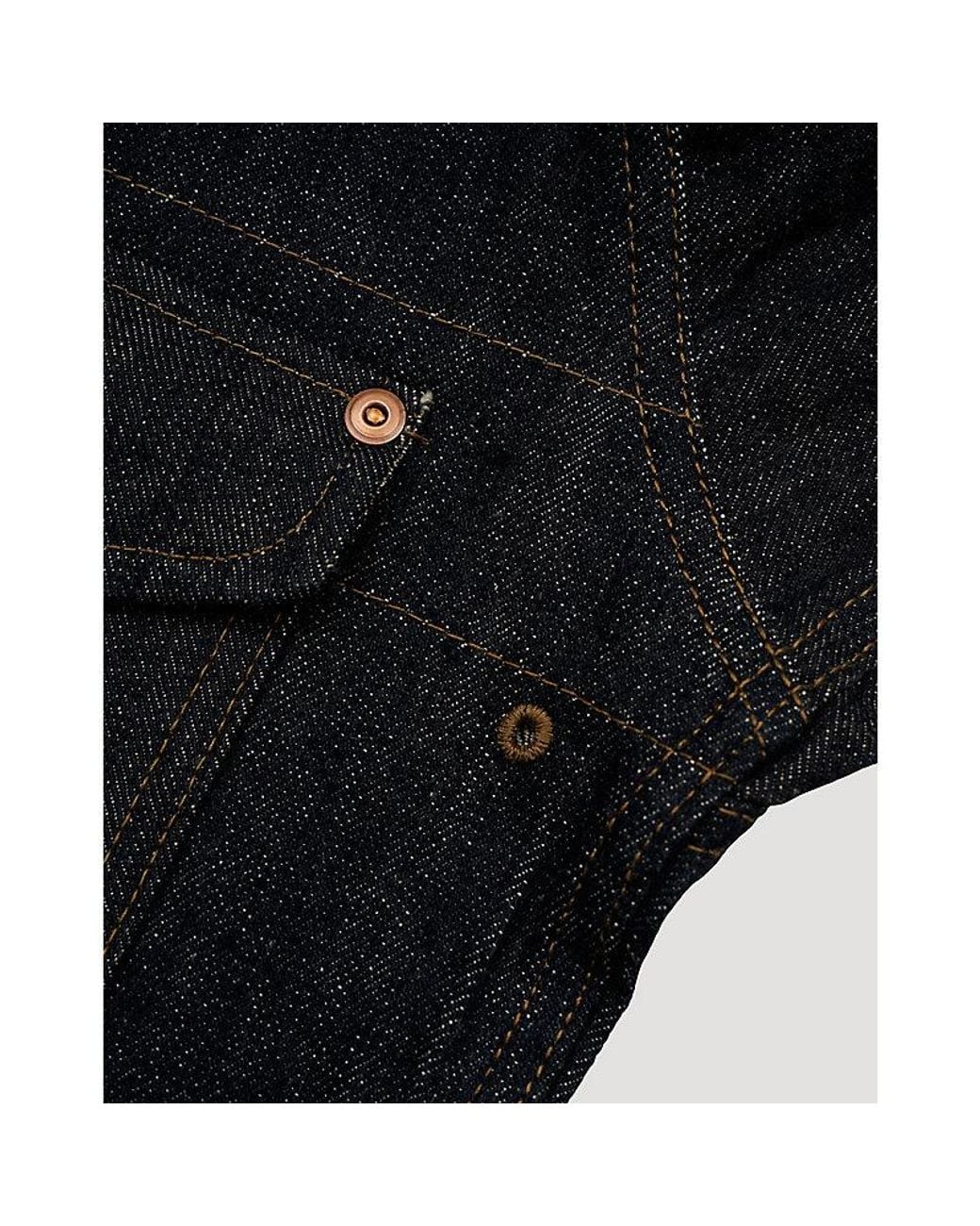 Lee Jeans Black X Nigel Cabourn Cowboy Jacket for men