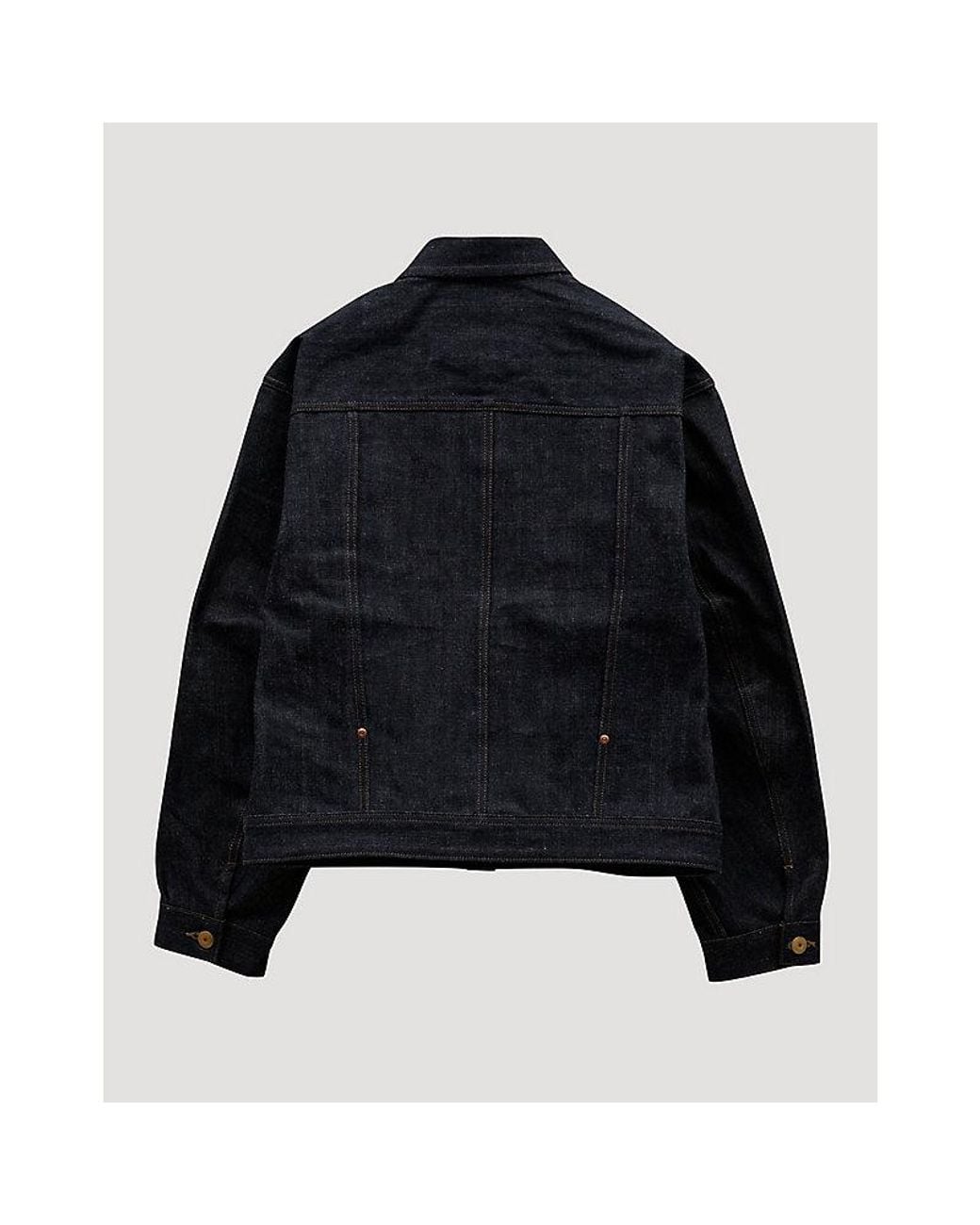 Lee Jeans Black X Nigel Cabourn Cowboy Jacket for men
