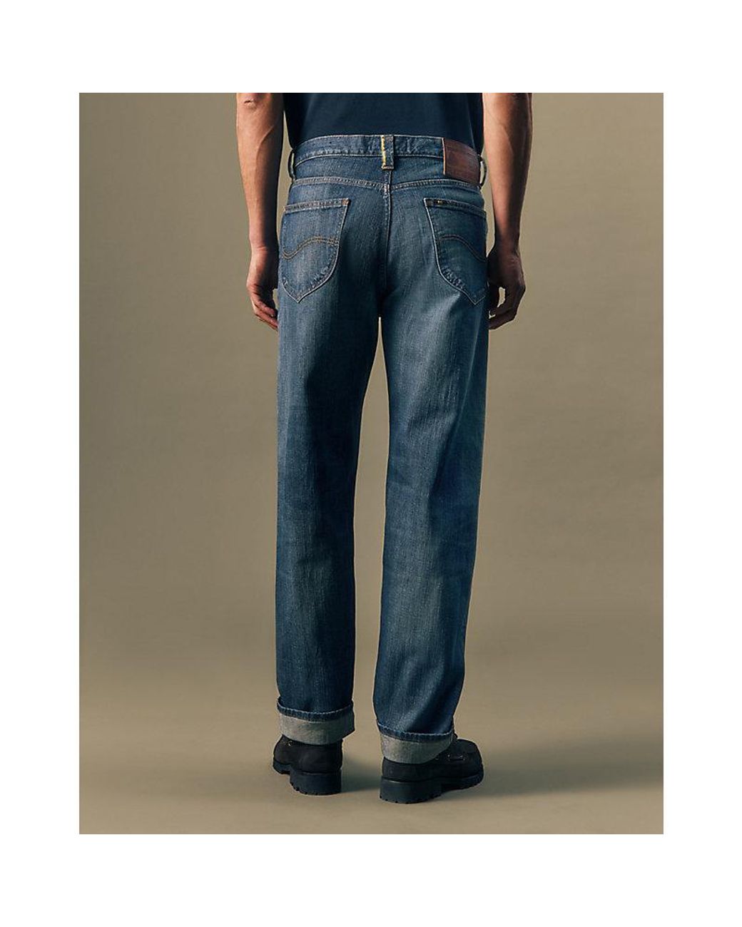Lee Jeans Blue Relaxed Tapered Jean Size 28X32 for men