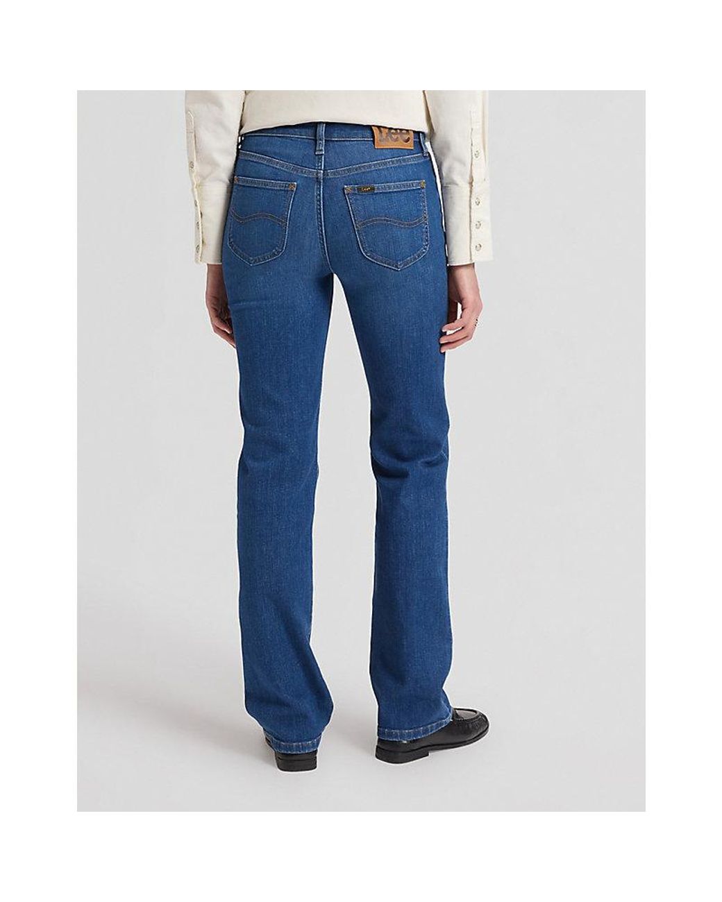 Lee Jeans Blue London Regular Straight Jean Size 24X31