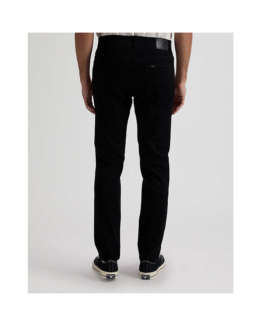 Lee Jeans Black Mvp Slim Jean Size 28X32 for men