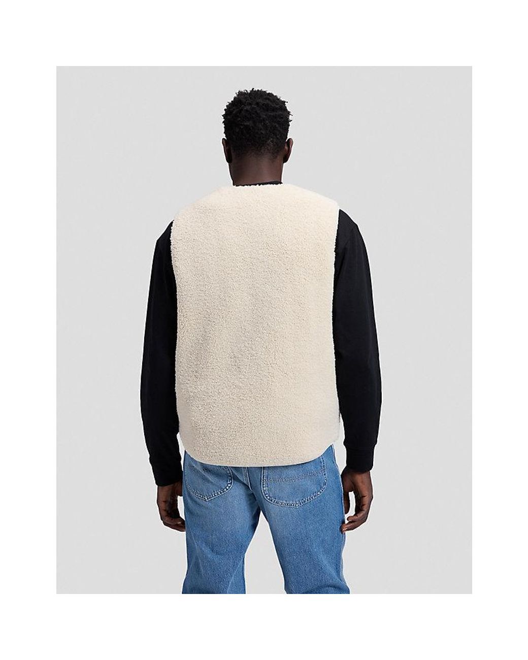 Lee Jeans Blue Workwear Relaxed Vest for men