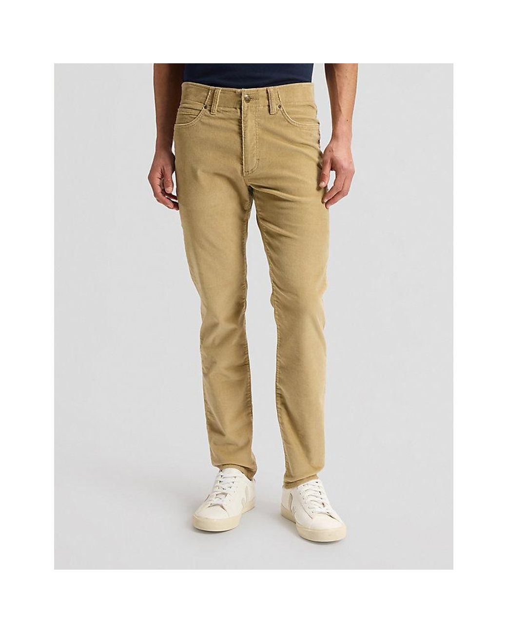 Lee Jeans Natural Mvp Slim Corduroy Trousers Size 28X32 for men