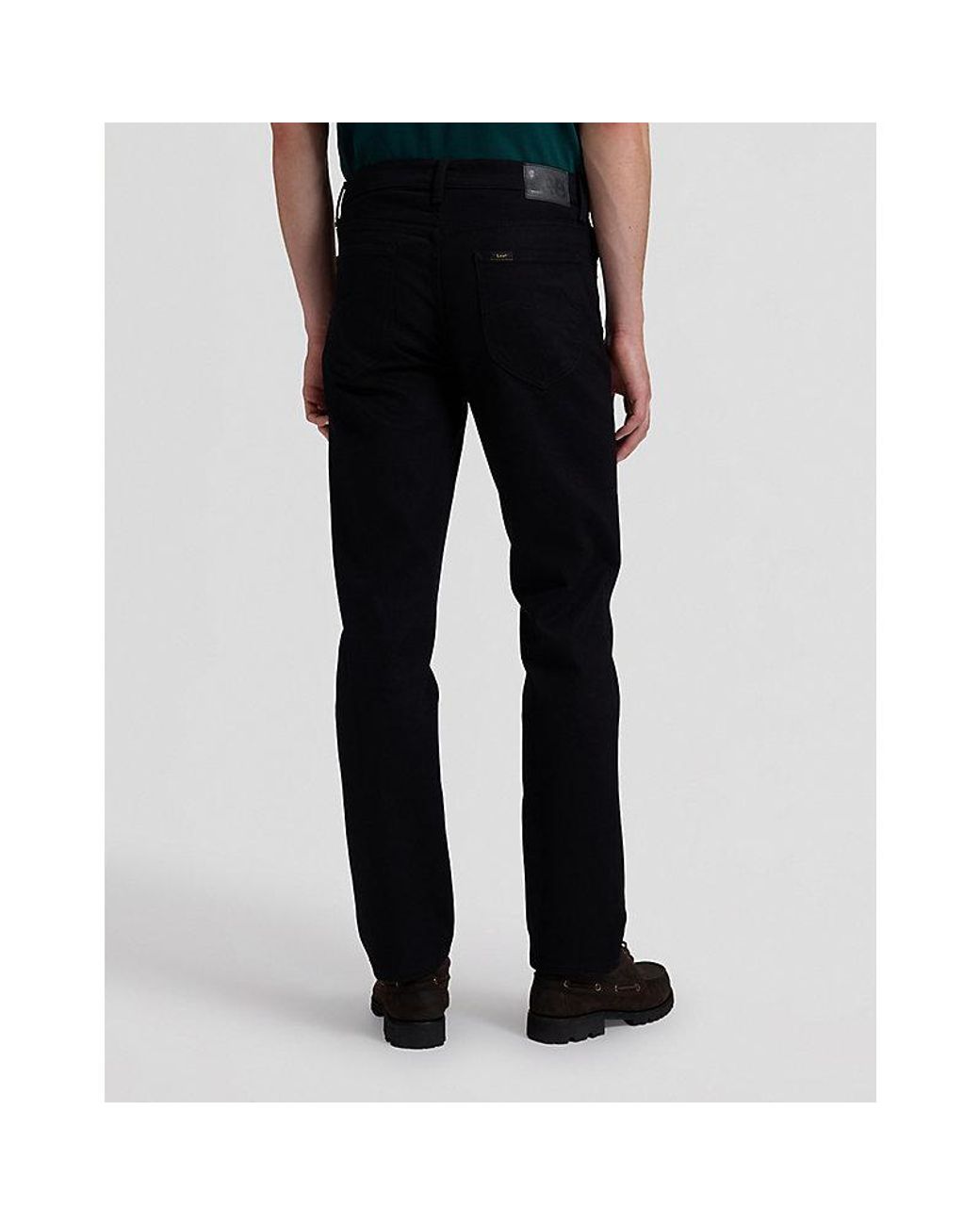 Lee Jeans Green West Regular Straight Low Stretch Jean Size 28X32 for men