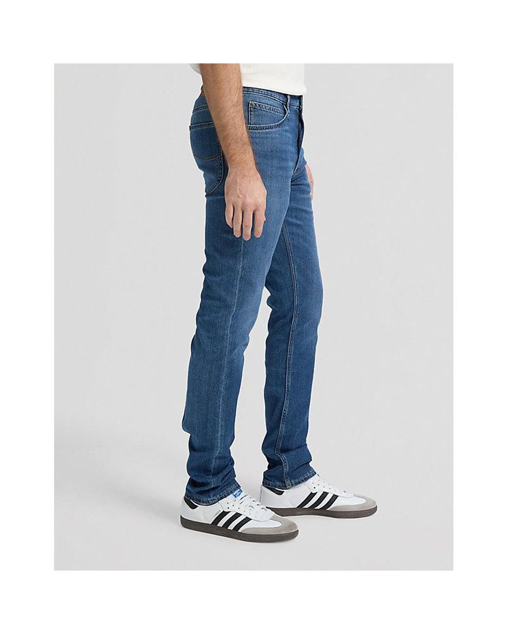 Lee Jeans Blue Luke Slim Low Stretch Jean Size 28X32 for men