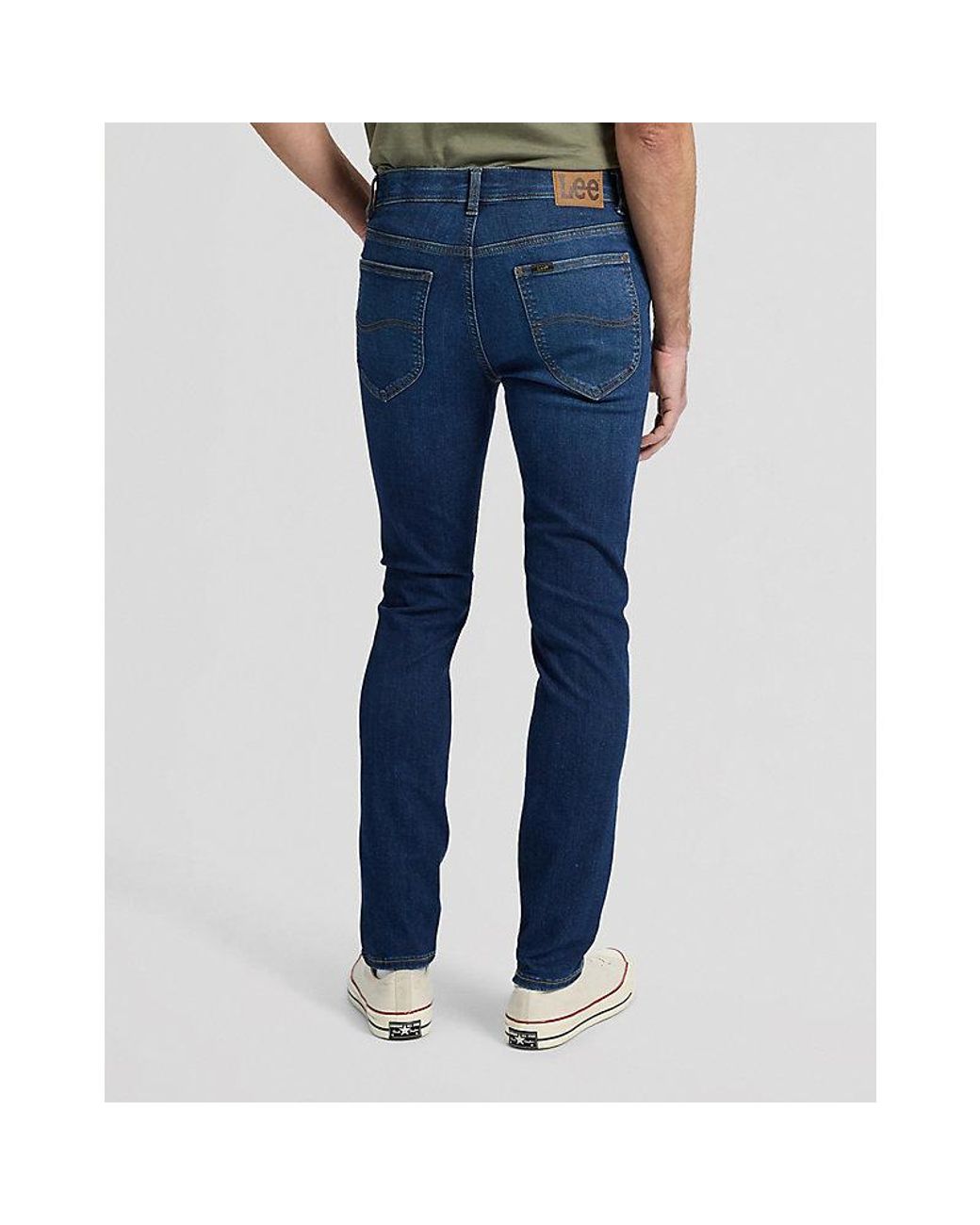 Lee Jeans Blue Luke Slim High Stretch Jean Size 28X32 for men