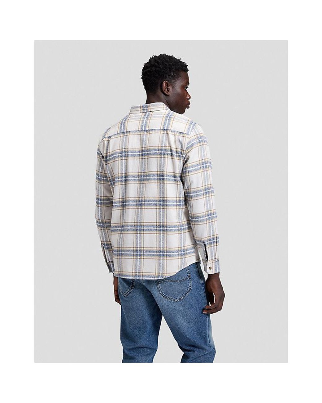 Lee Jeans Gray Workwear Relaxed Shirt 2.0 for men