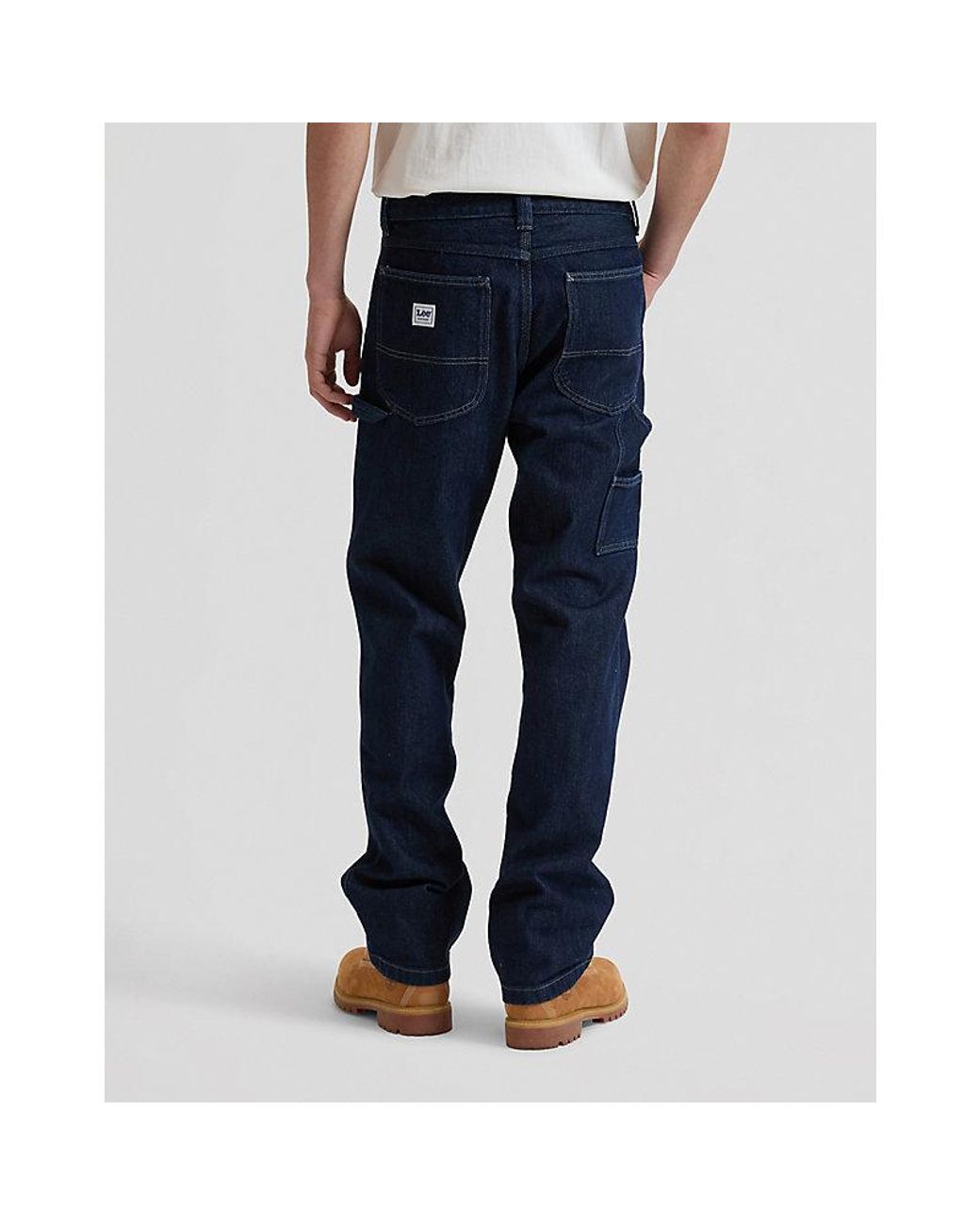 Lee Jeans Blue Workwear Loose Carpenter Jean Size 26X32