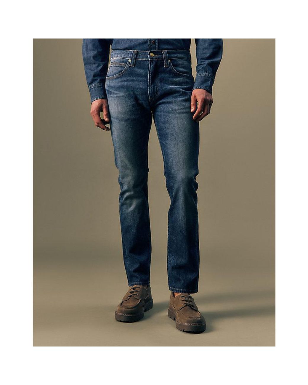 Lee Jeans Blue Slim Straight Jean Size 28X32 for men