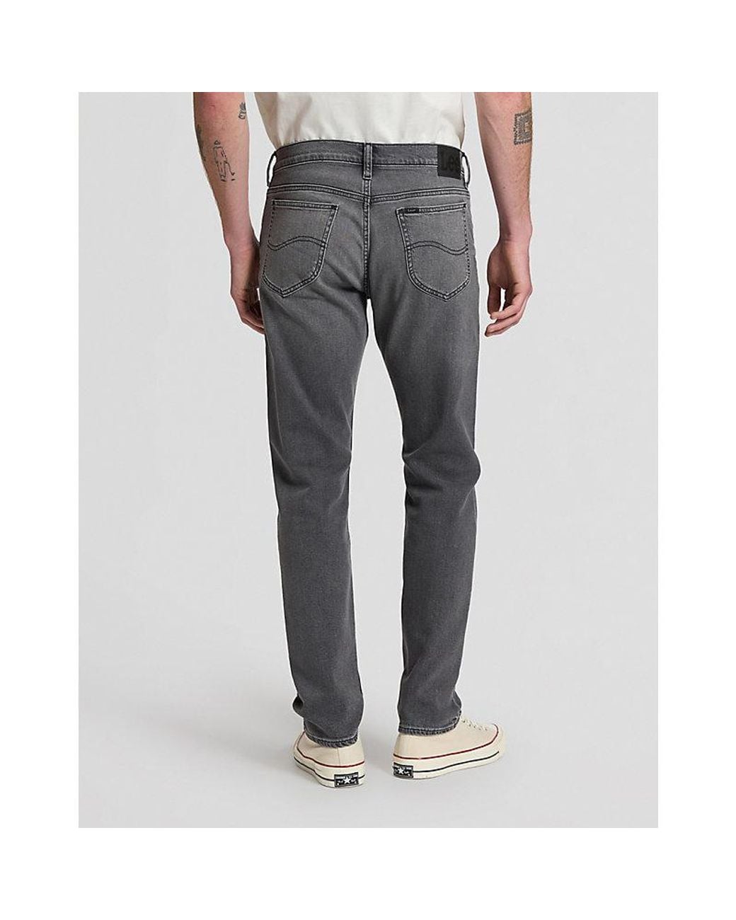 Lee Jeans Gray Rider Slim Medium Stretch Jean Size 28X32 for men