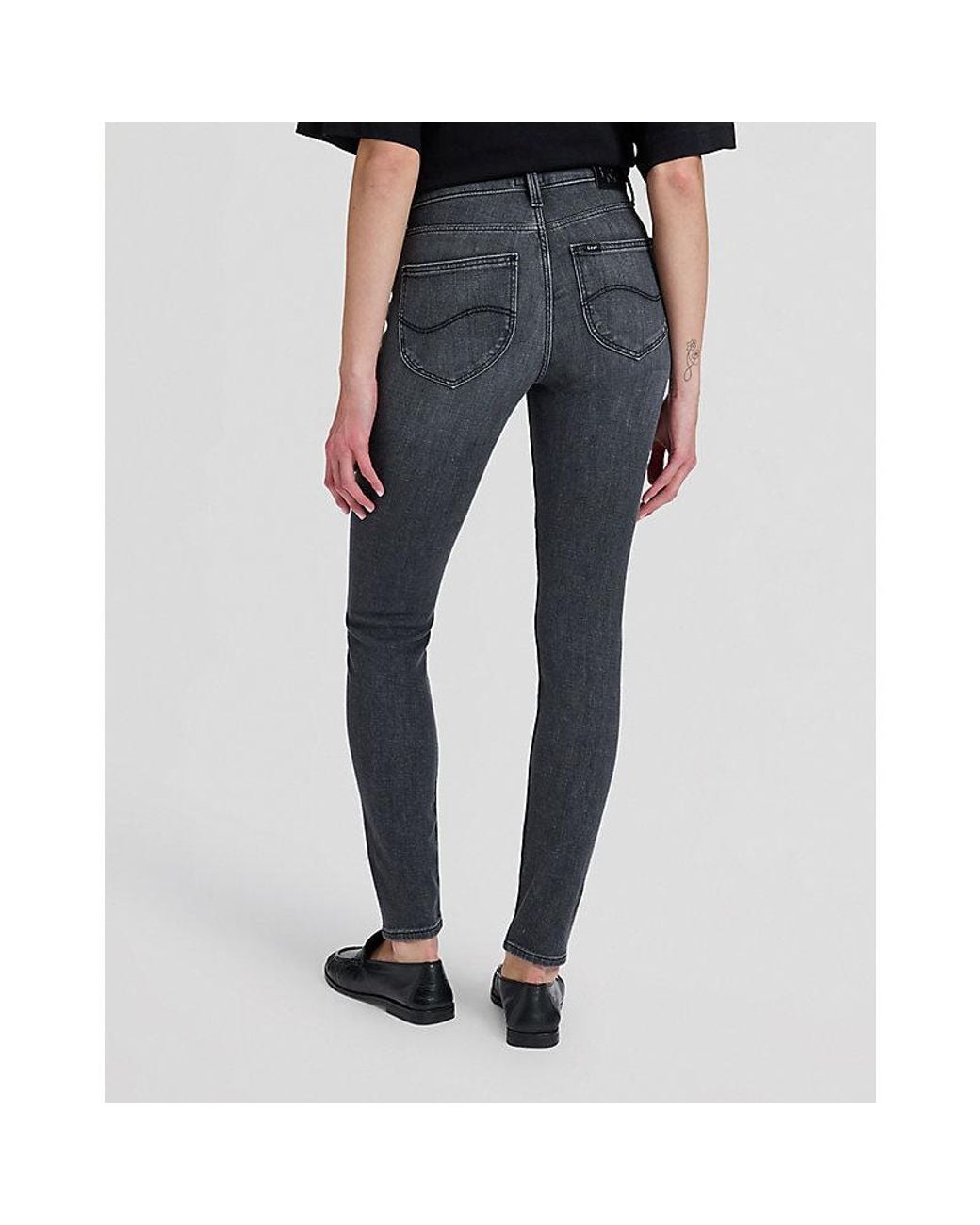 Lee Jeans Blue Scarlett High Rise Skinny Jean Size 25X31