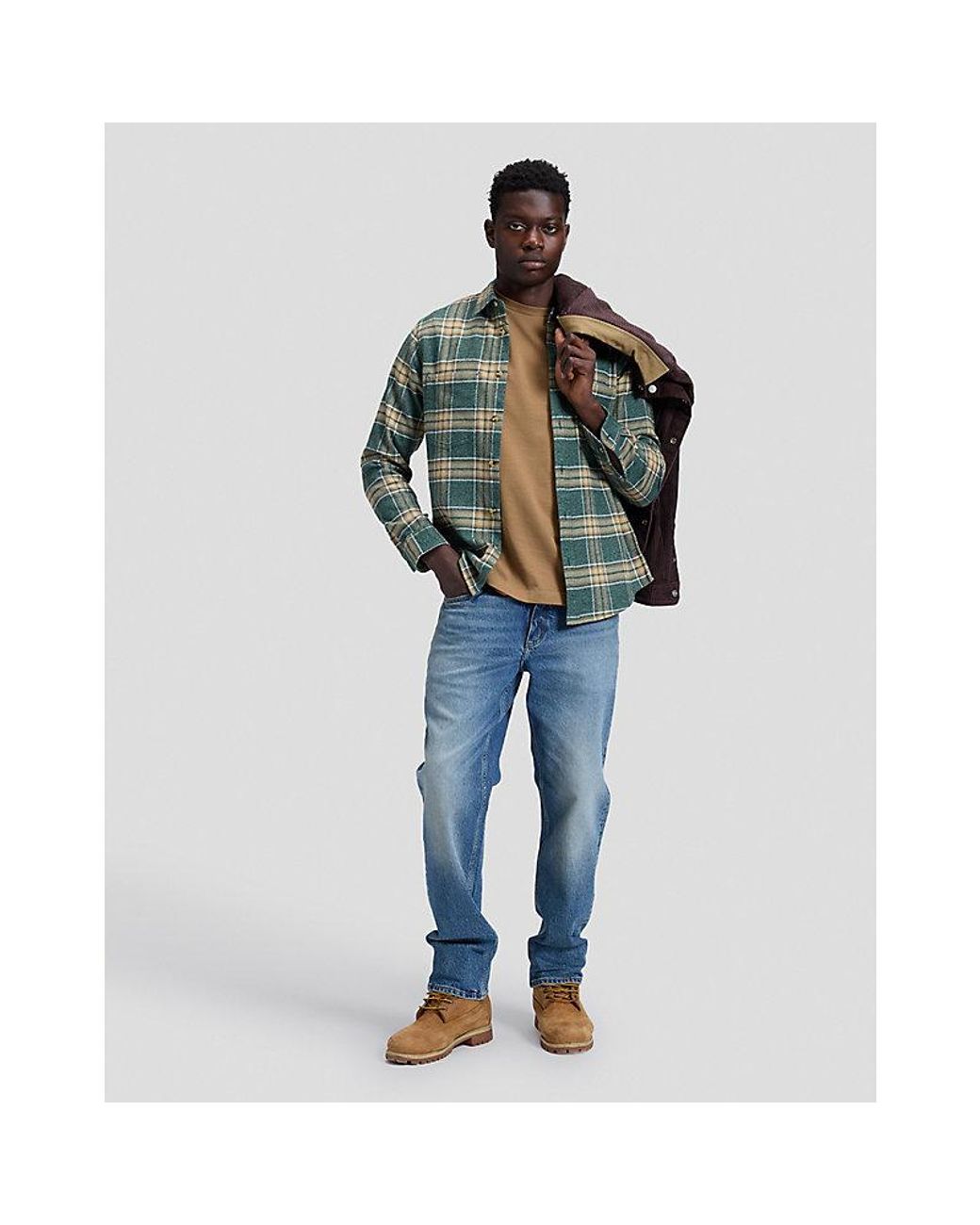 Lee Jeans Green Workwear Relaxed Shirt 2.0 for men