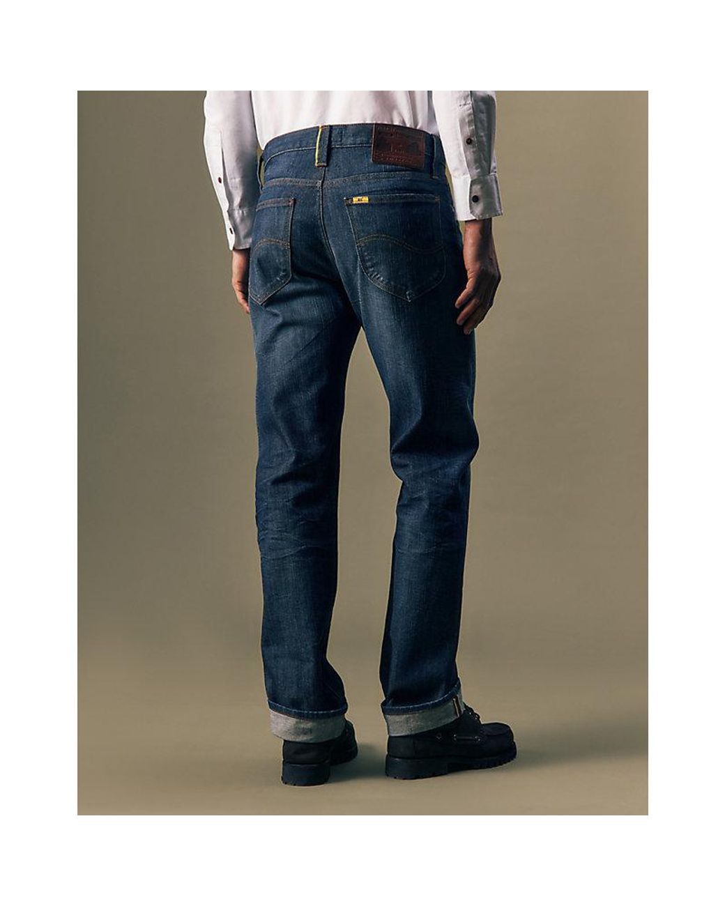 Lee Jeans Blue Regular Straight Jean Size 28X32 for men