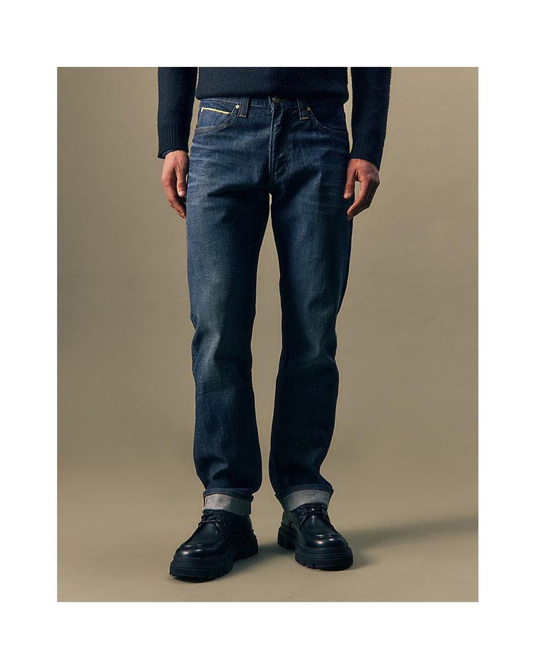 Lee Jeans Blue Regular Tapered Jean Size 28X32 for men