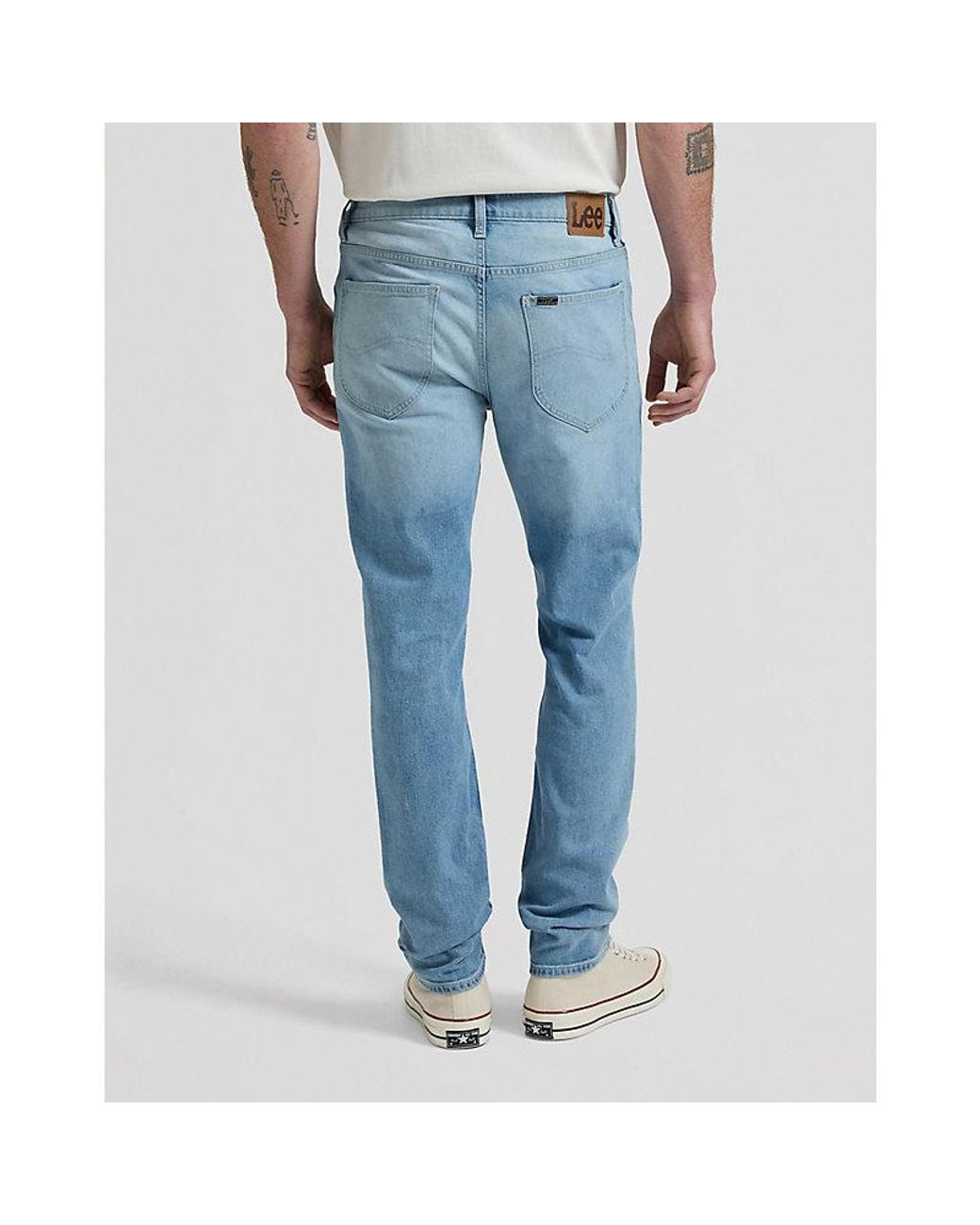 Lee Jeans Blue Luke Slim Low Stretch Jean Size 28X32 for men