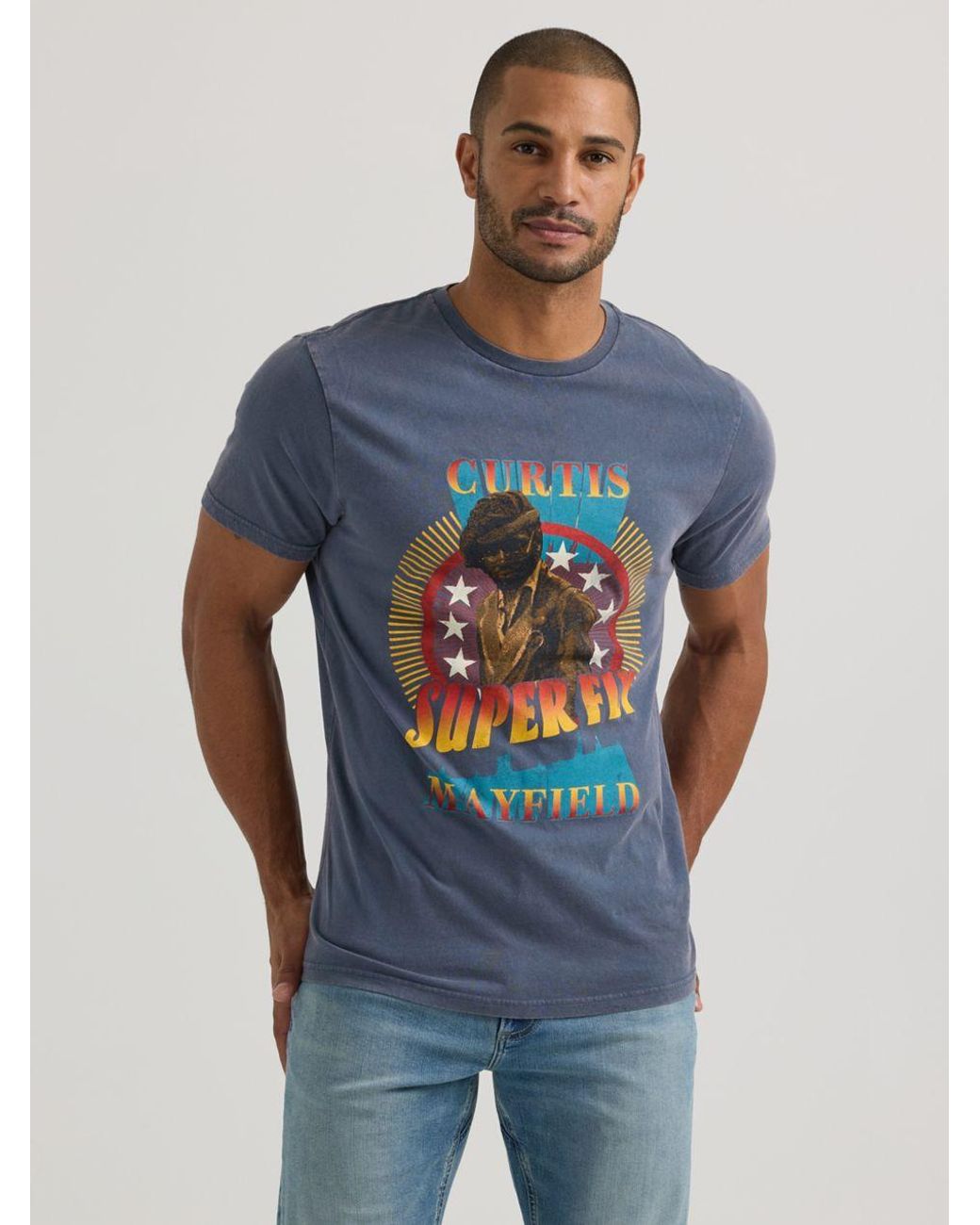 CURTIS MAYFIELD PROMO Tシャツ M RAPTEES Ru0026B : Curtis Mayfield Peace Sign T-Shirt : Clothing, Shoes