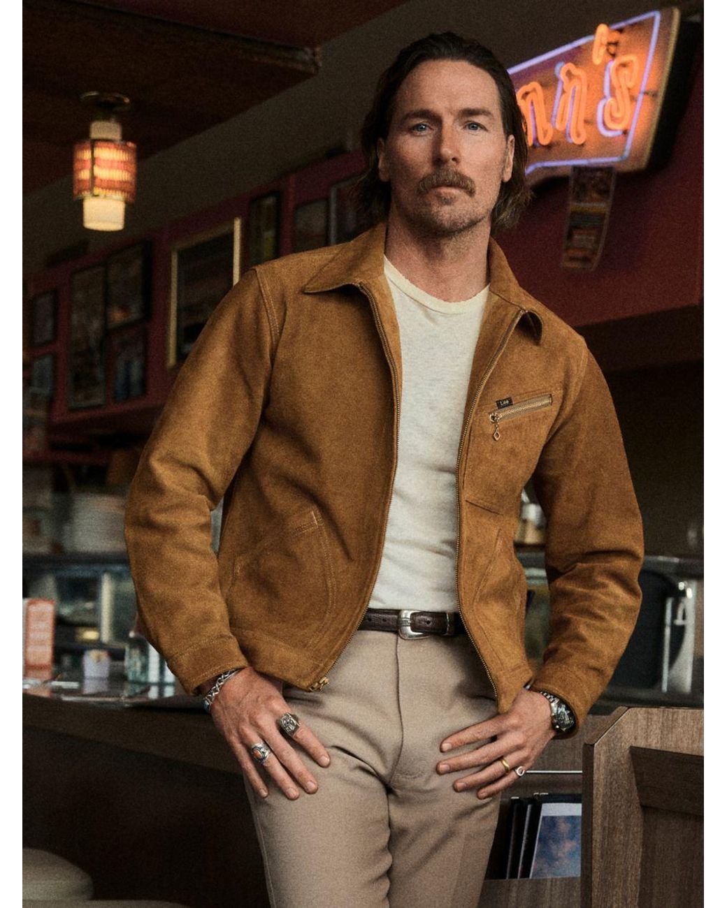 Buck Mason Lee Modern Lee Jeans X Buck Mason Rambler Suede 91b