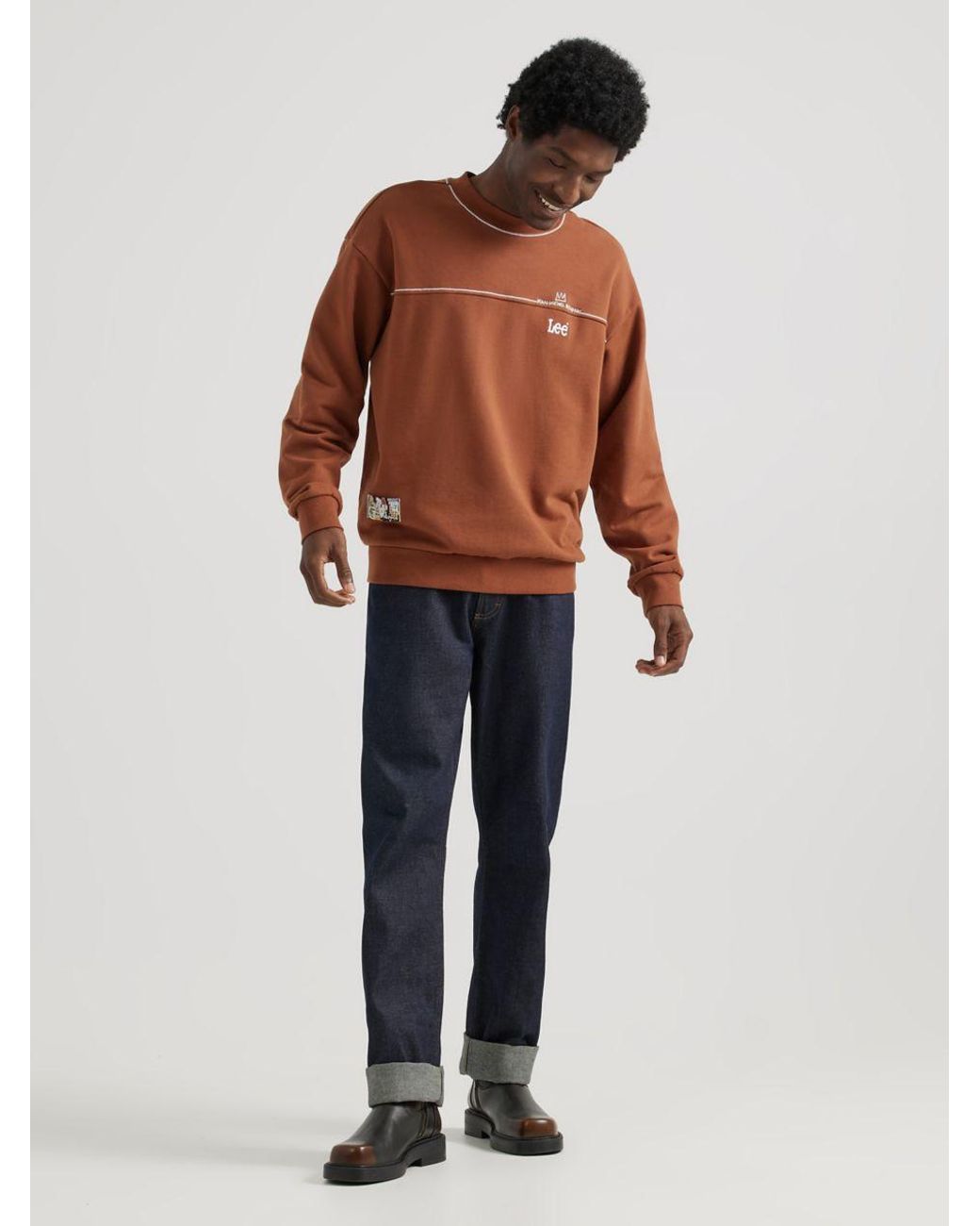Lee Jeans Mens X Basquiat Pez Dispenser Sweatshirt for Men Lyst