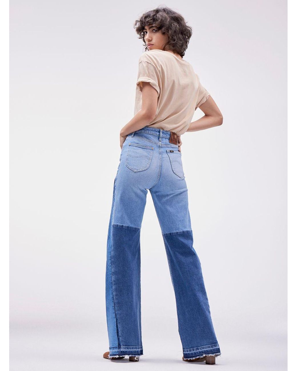Lee vintage modern hotsell cropped wide leg jeans