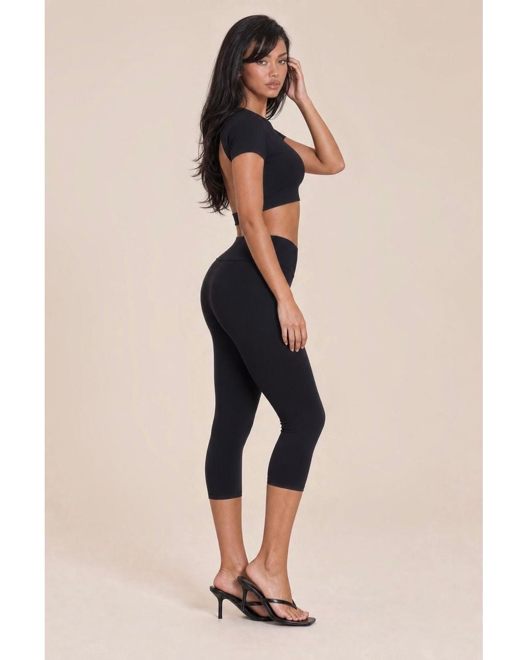 LemonLunar Blue The Capri Leggings