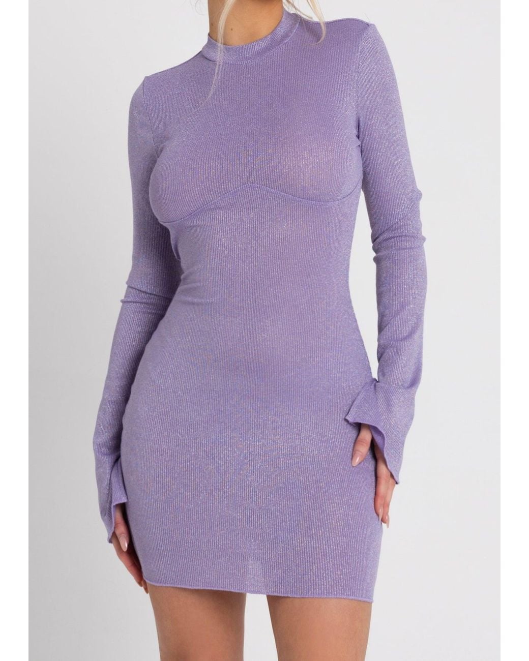 LemonLunar Purple The Glitter Dress