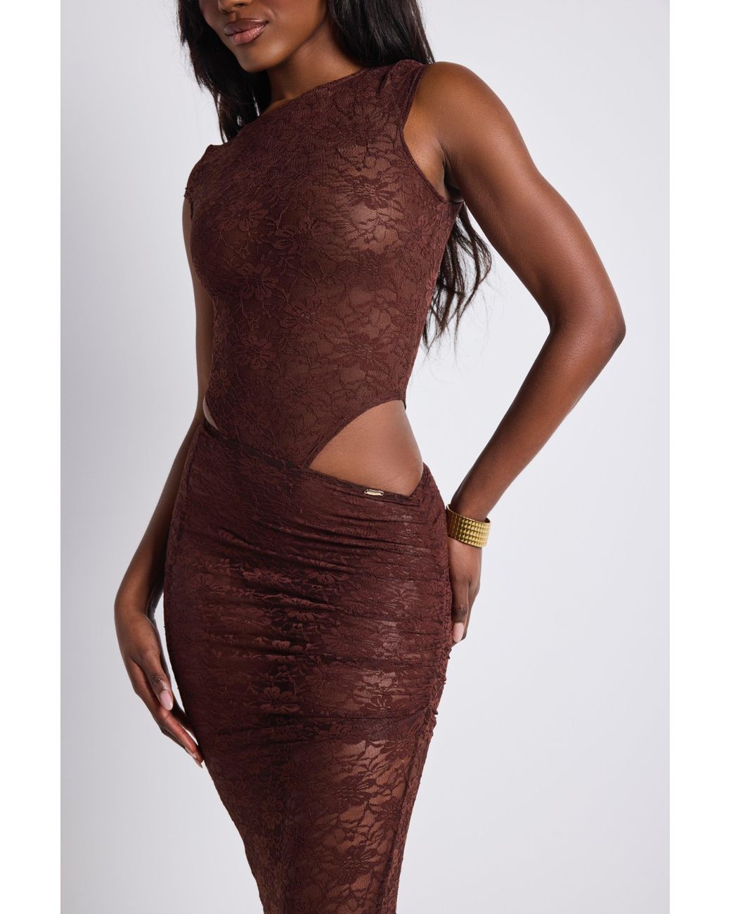 LemonLunar Purple The Rue Lace Two Piece