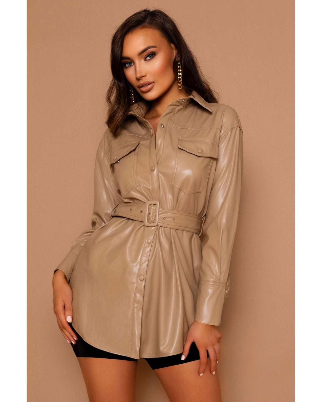 LemonLunar Brown The Cassie Tan Blazer