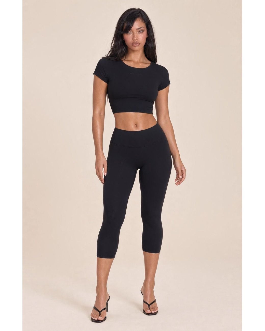 LemonLunar Blue The Capri Leggings