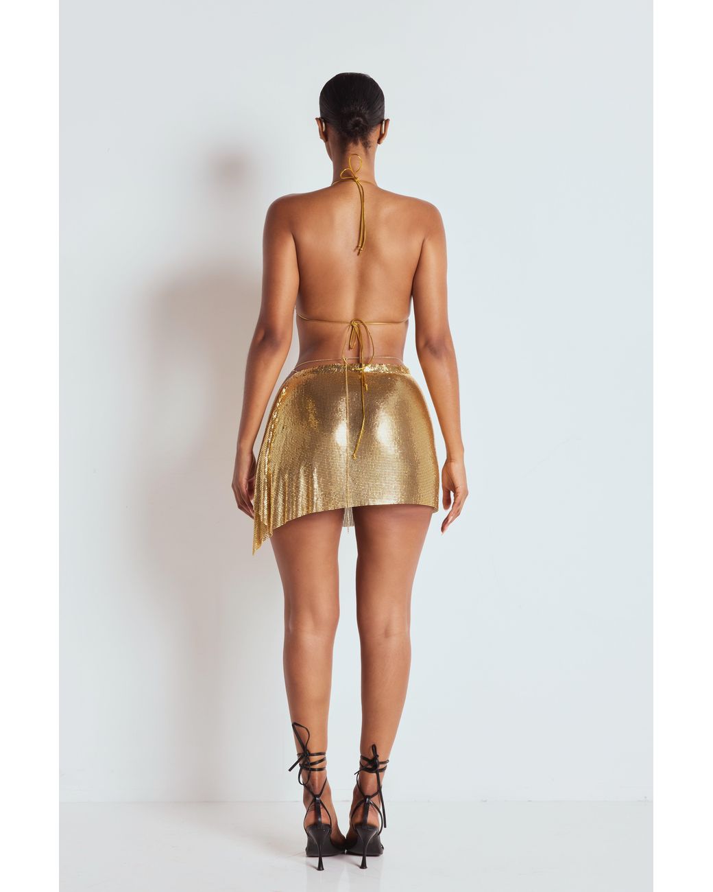 LemonLunar Metallic The Reiko Chainmail Top