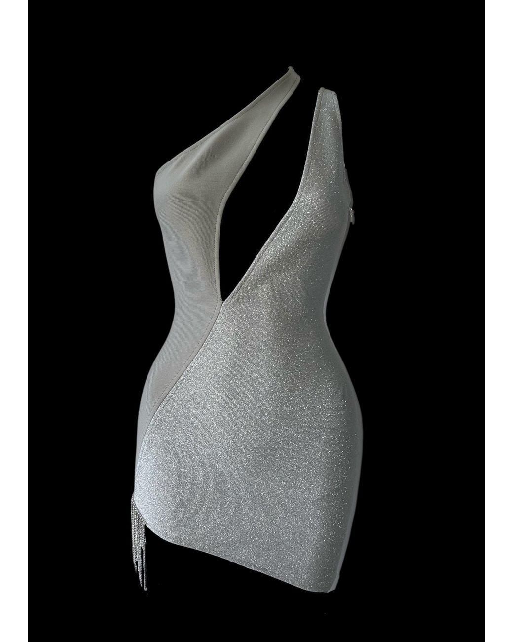 LemonLunar Gray The Jimena Bandage Dress