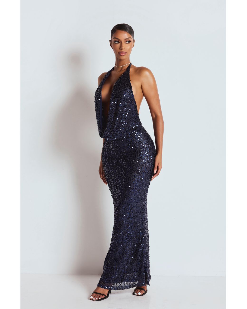 LemonLunar Blue The Briella Maxi Dress